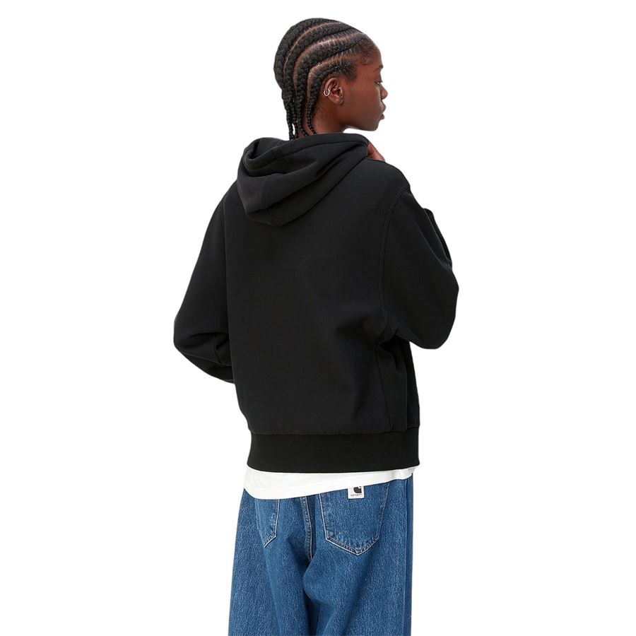 W' Hooded American Script Sweatshirt felpa da donna Carhartt WIP | I03365089XX